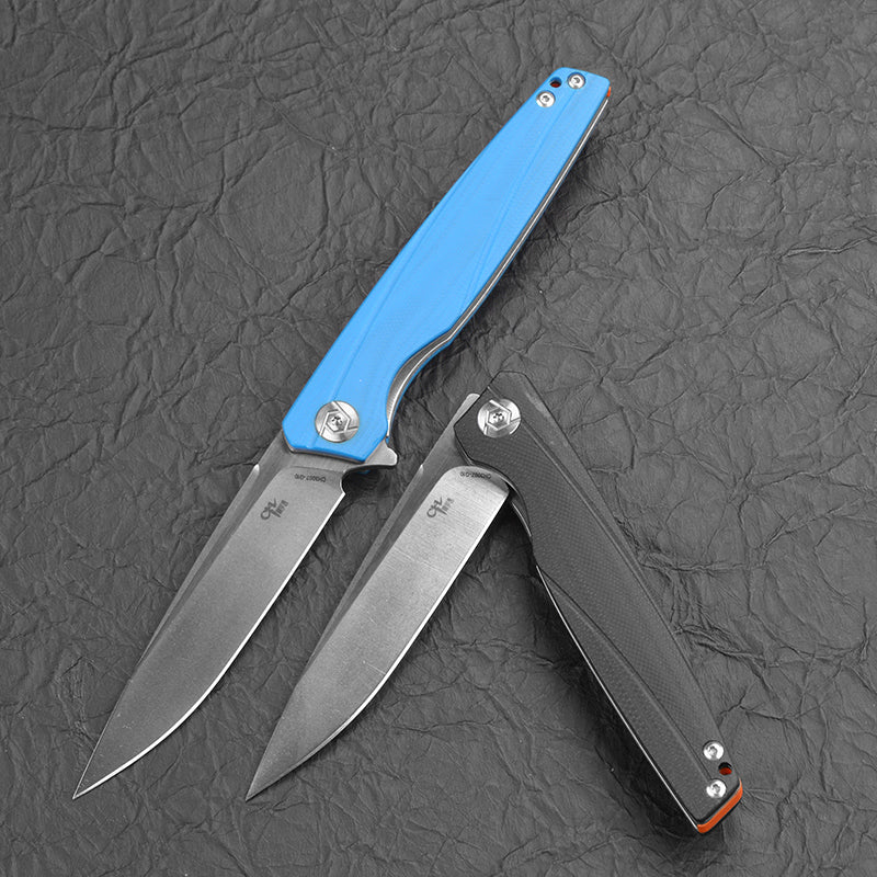 CH 3007 D2 G10 Handle Folding Knife IN STOCK