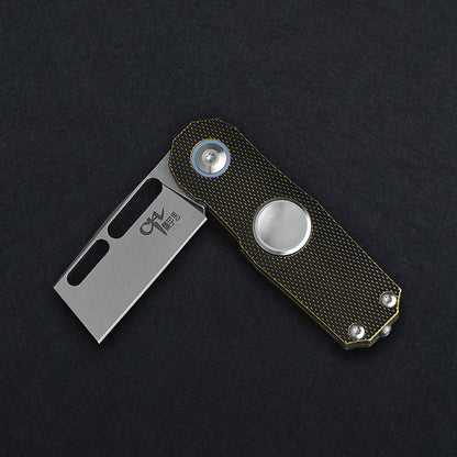 CH Spinner S35VN Ti Handle Folding Knife