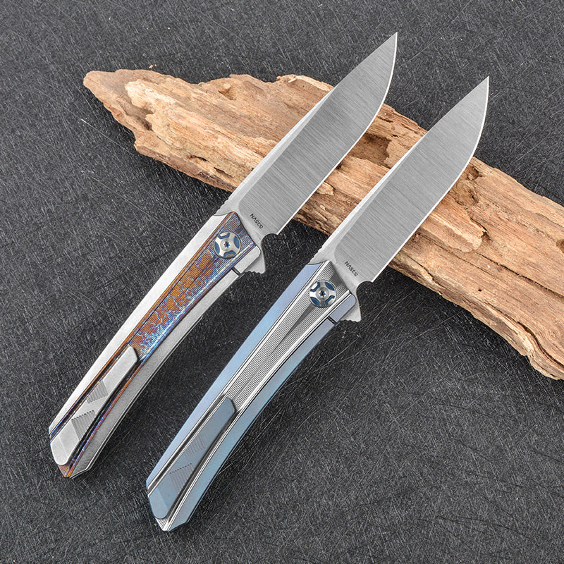 CH 3002 S35VN Ti Handle Folding Knife
