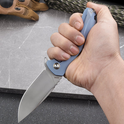 CH 3504T M390 Ti Handle Folding Knife IN STOCK