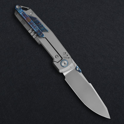 CH Duke M390 Ti Handle Folding Knife