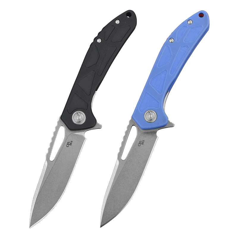 CH 3509 D2 G10 Handle Folding Knife