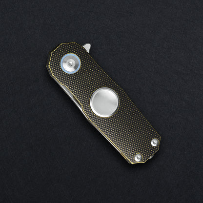 CH Spinner S35VN Ti Handle Folding Knife