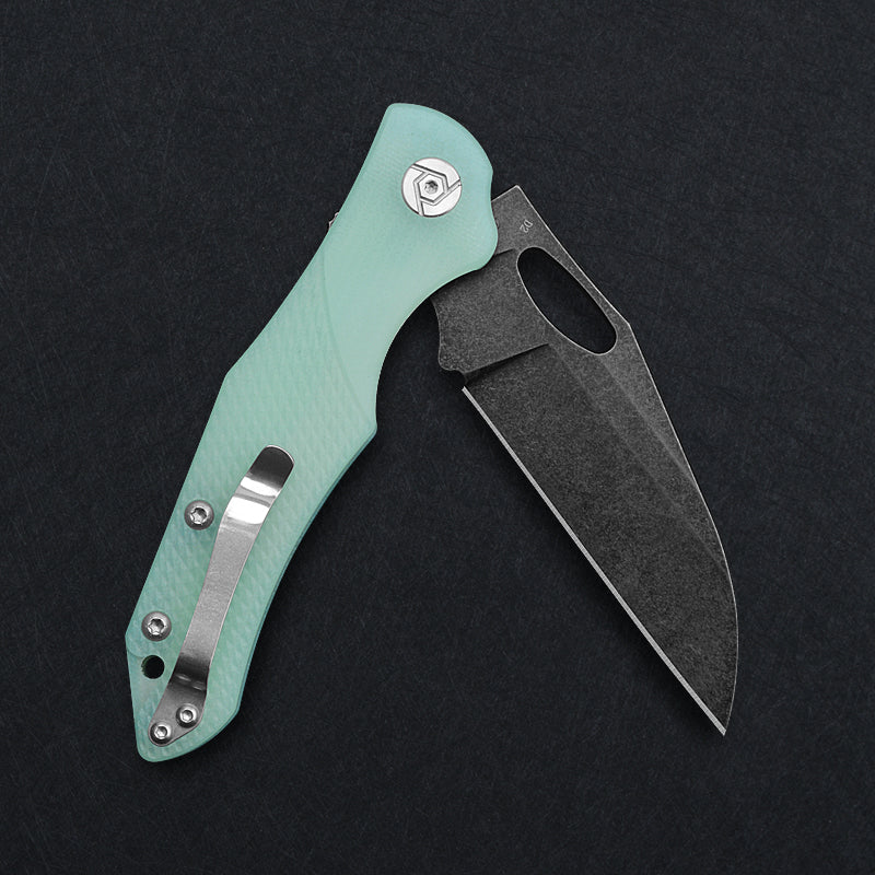 CH 3522 D2 G10 Handle Folding Knife