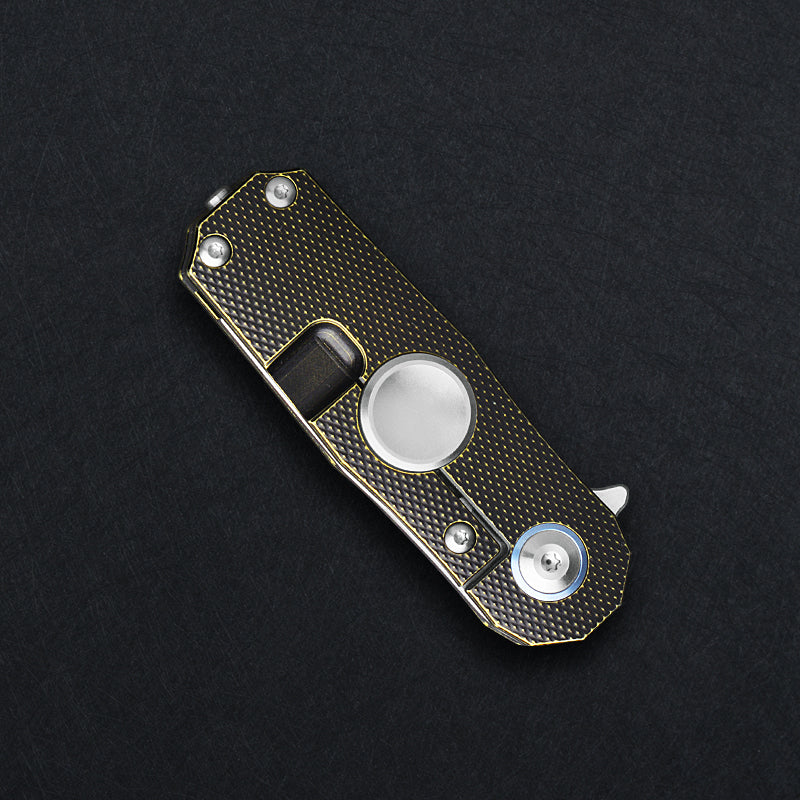 CH Spinner S35VN Ti Handle Folding Knife