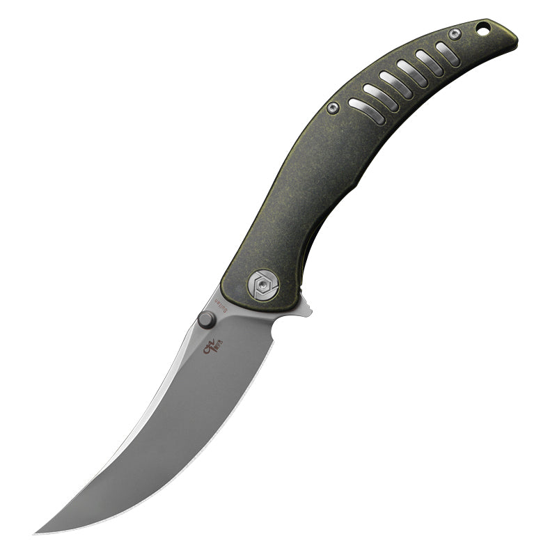 CH Sultan M390 Ti Handle Folding Knife