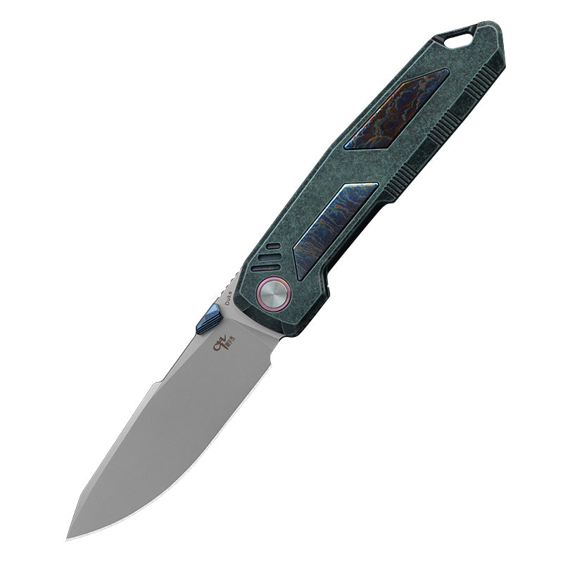 CH Duke M390 Ti Handle Folding Knife