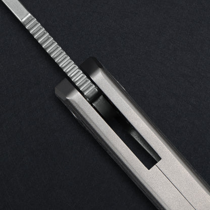 CH Cupra Frame Lock Sliver Ti （2.75'' Satin Damascus）
