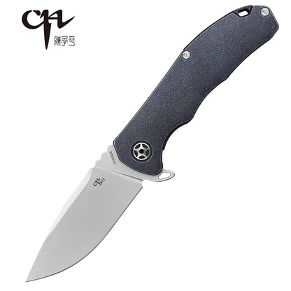 CH 3504 D2 G10 Handle Folding Knife IN STOCK