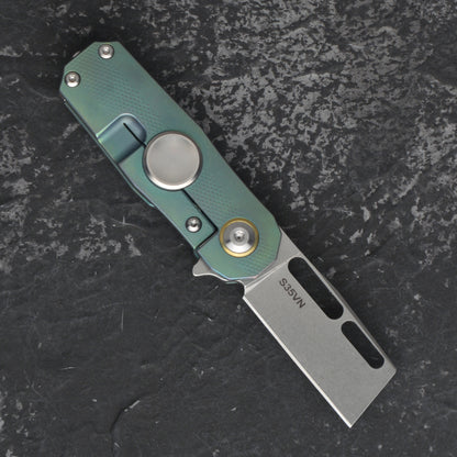 CH Spinner S35VN Ti Handle Folding Knife