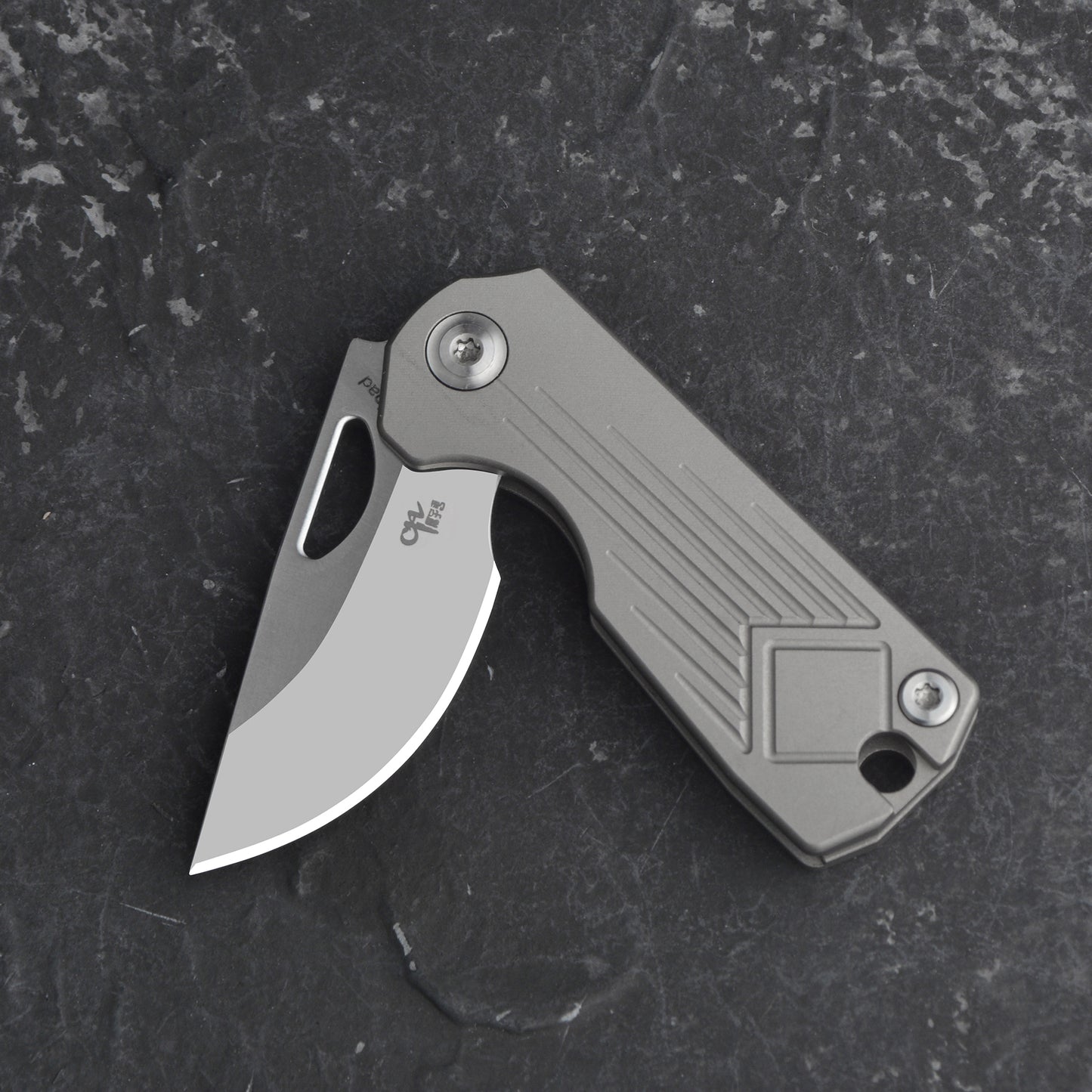 CH Toad AUS-8 Ti Handle Folding Knife